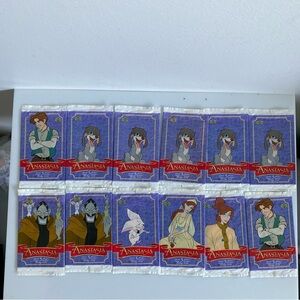 Anastasia 1998 Upperdeck Trading Cards Factory Sealed. LOT Of 12